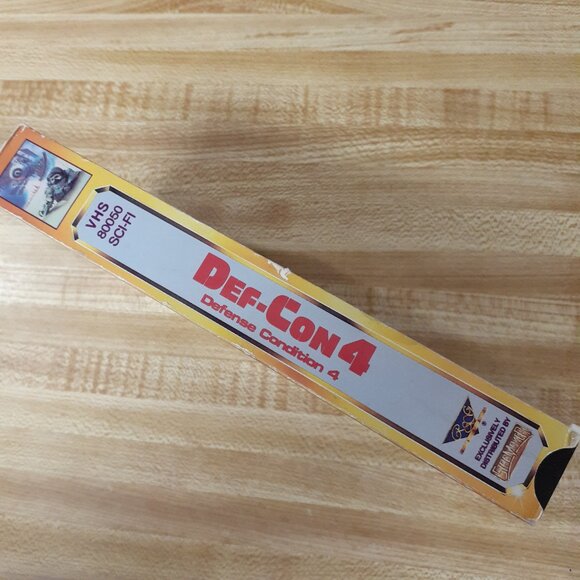 Def-Con 4 Defense Condition VHS New World Video Roger Corman Sci fi Cult Horror - Picture 3 of 7